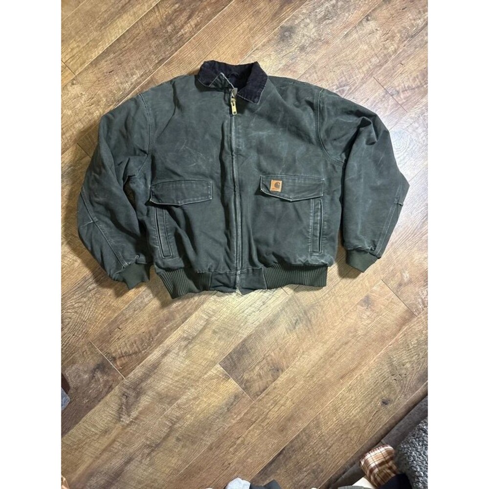 Vintage carhartt J165 MOS Green 2xl